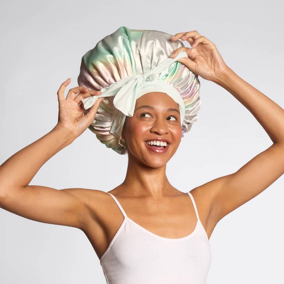 KITSCH Säädettävä  Satin Bonnet – Aura