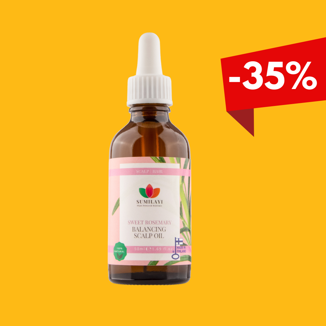 Hehkumarkkinat -35% Hiuspohjaa rauhoittava öljy 50ml