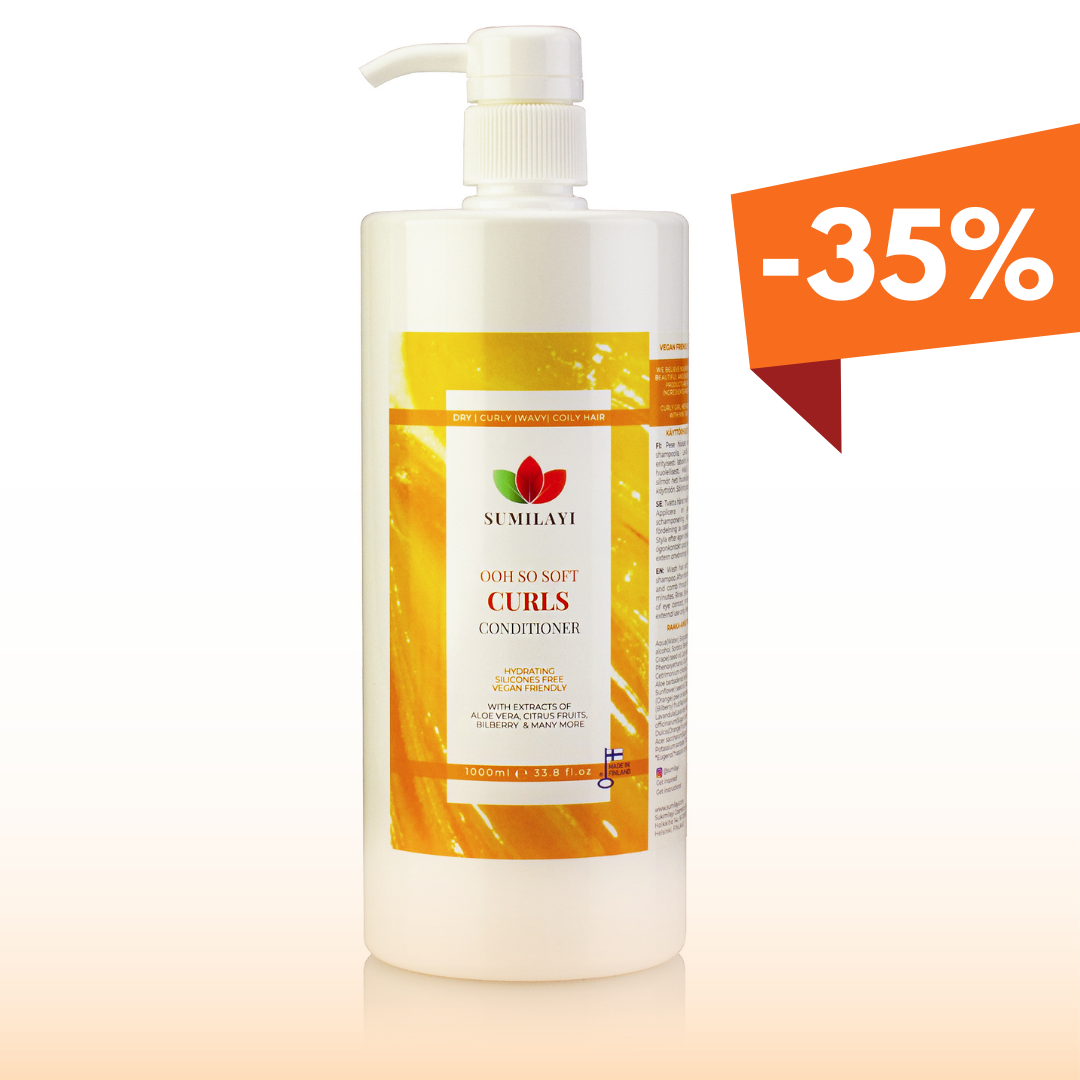 -35% Kosteuttava Hoitoaine 1000ml Ooh So Soft Curls